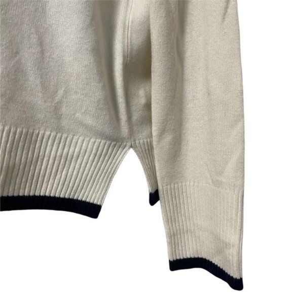 MICHAEL STARS Crewneck Sweater Cashmere Blend Long Sleeve Size 1 - Picture 4 of 13